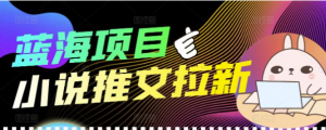 个人工作室创业项目:小说推文拉新项目可批量做【详细教程】外面收费6880-暗冰资源网